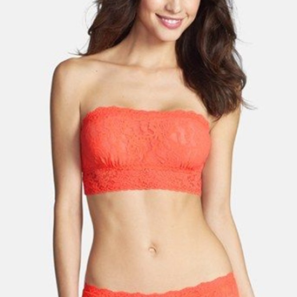 HANKY PANKY Signature Lace Bandeau. Never Worn!